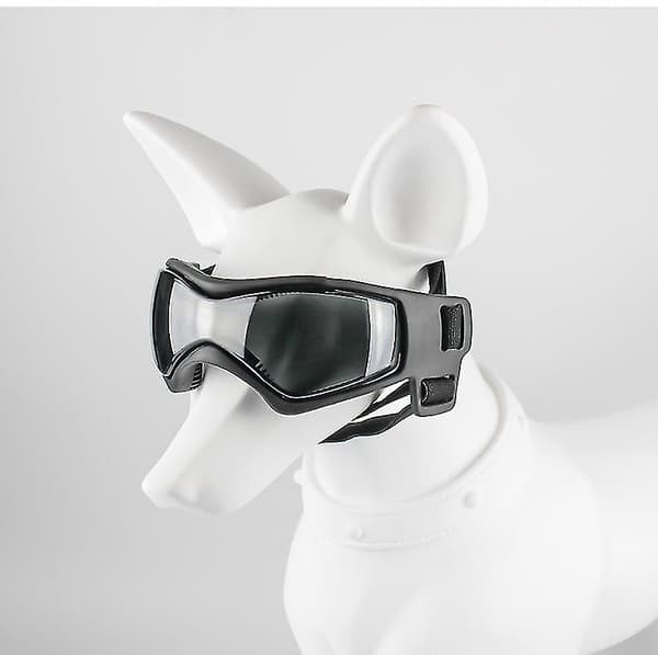 UV-solbriller til store og mellemstore hunde (sorte)