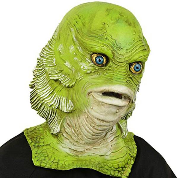 NY Creature from The Black Lagoon Grave Monster Full Head Mask Gummi Latex