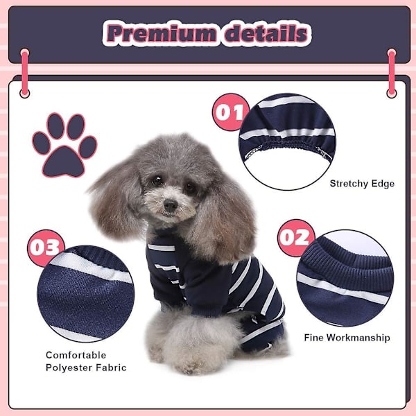 Pentu Vaatteet, Mukava Koiran Hyppyasu Pienille Koirille Kevyt Pienet Keskikokoiset Koirat C（XL，Keltainen）