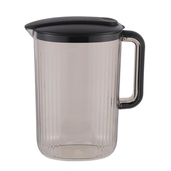 Husholdnings vannkanne kjøleskap juice vannkoker kaldt vann vannkoker kjøkken vannbeholder (19X10X21CM, svart)