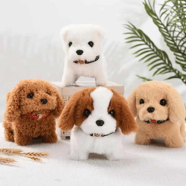 Elektronisk kæledyr Hundelegetøj Gåture Interaktiv hvalp Plys dukkelegetøj Børn Babygaver