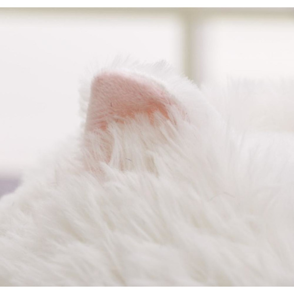 Söt kattunge plysch gosedjur, katt plysch, nyfödd plysch, fluffig och mjuk flickgåvor kattgåvor för barn små flickor pojkar A