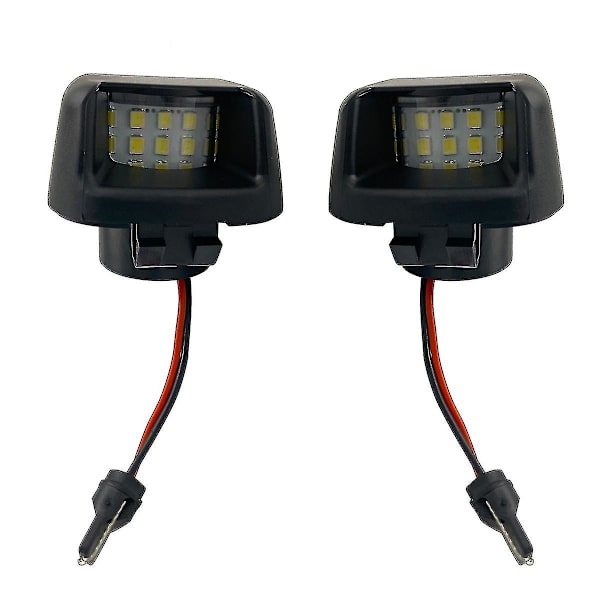 2x LED-nummerpladelys til Navara D40 2007-2019 26510-zp50a
