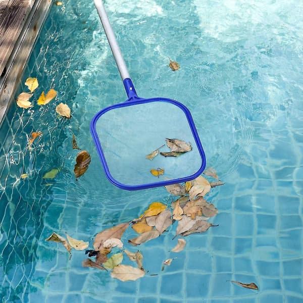 Bladnät för rengöring av pool