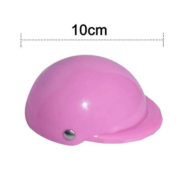10cm Husdjurshjälm Hundhjälm För Att Skydda Huvudet, Rosa- Aespa