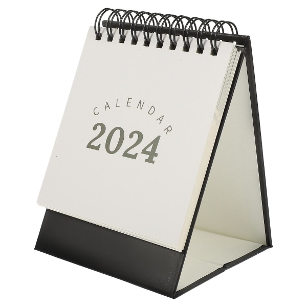 Pöytäkalenteri 2024 pöytäkalenteri yksinkertainen kalenterikoristeet bisnestyylinen pöytäkalenteri toimistokalenteri (kuvassa)