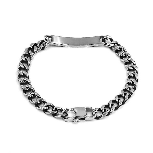 Vete Länk Kedja Armband Man Rostfritt Stål Smycken Viking Norse Pu