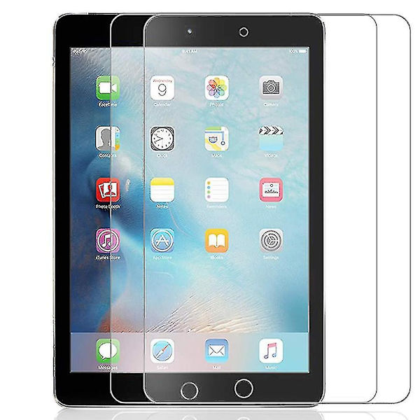 2-pack skärmskydd i härdat glas för iPad 7:e generationens 10,2 tum 2019