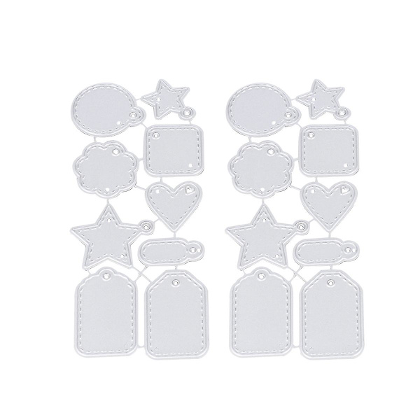 2 st smyckestillverkning skärverktyg Scrapbooking skärverktyg (11,7X5cm, silver)