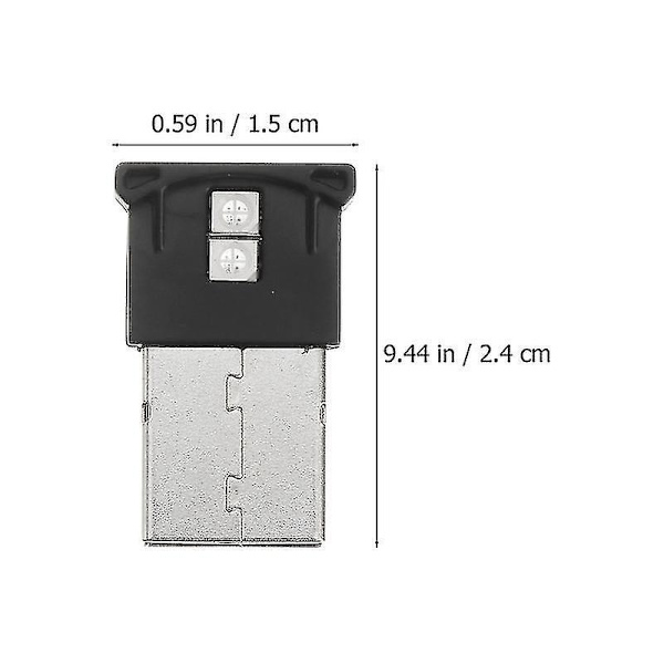 4 stk. USB-lys