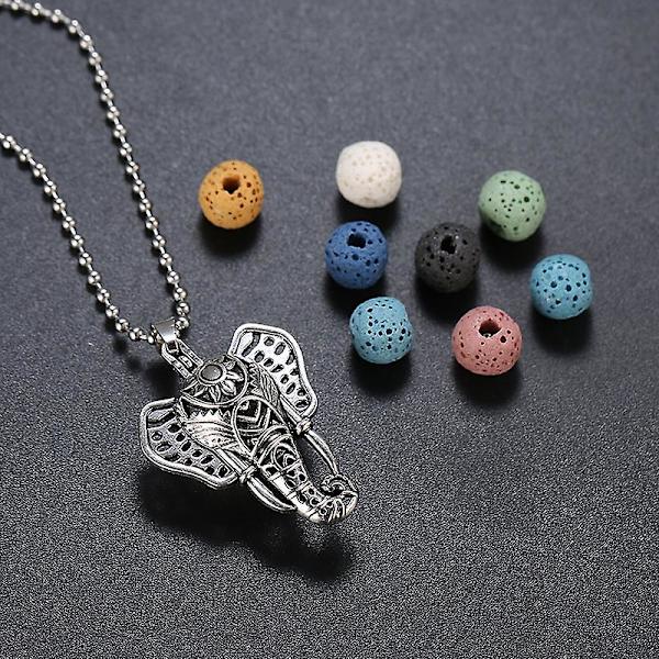 Eteriska oljor Diffuser Halsband, Smycken Uggla Aromaterapi Hänge Halsband Aromaterapi Kvinnor Sautoir Femme Fantasy Lång