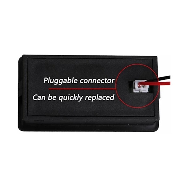 DC 8V-100V DC Batterispänningsmätare Kapacitetsindikator Effektmätare 12V 24V 48V Litiumblybatteri För 6133A LCD-batteri 1st