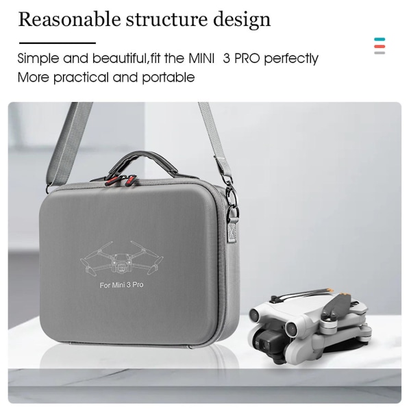 Helt ny 2023 Mini 3 skulderbag oppbevaringsveske for Dji Mini 3 Pro dronetilbehør Hotsale!