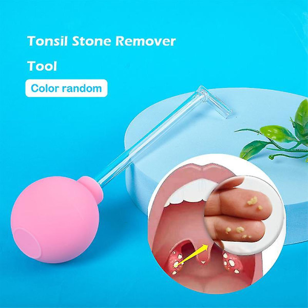 Tonsil Stone Remove Tool Manuaalinen Style Cleaner poisto Suun puhdistus Suunhoito (yksikokoinen)