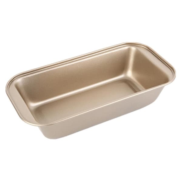 Medium Rektangulær Toastboks - Guld | Kageform