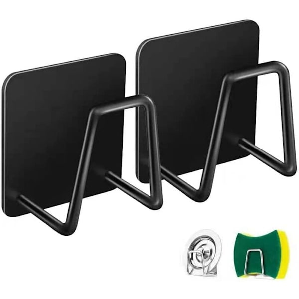 2-pack diskhossvamp hållare, rostfri liten caddy - SUS304 rostfritt stål