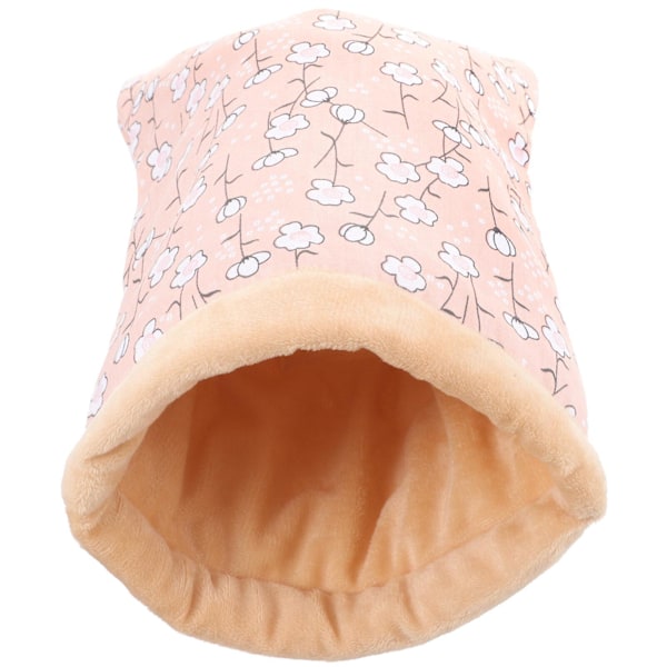 Sukkerflyger marsvin seng hamster sovepose hamster bomulls gjemmested sukkerflyger leketøy (25X20X3CM, rosa)