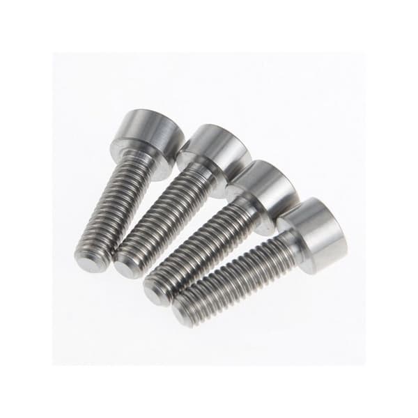 M6 x 20mm Socket Allen Hex Bolt för cykelskivbromsokadapter 4-pack