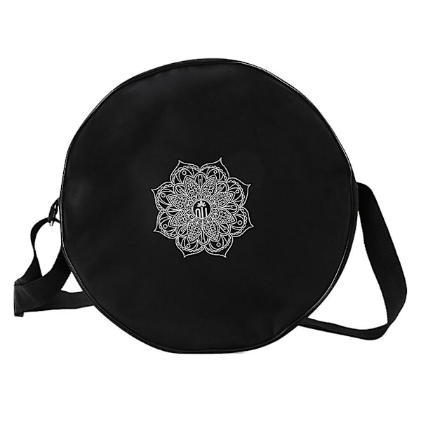 Ny yogahjuls väska nylon mandala blomma tryck yogacircel väska