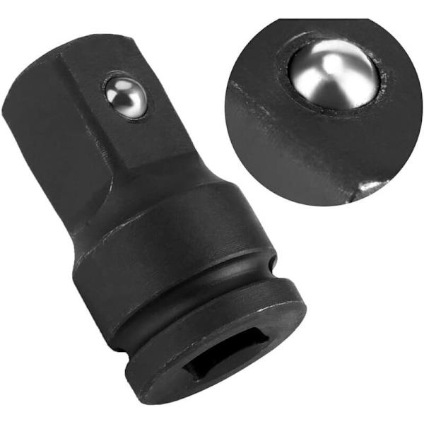 1/2 till 3/4\" Slagadapter, Krom-vanadin Hylsnyckel Adapter Konverter Reducer