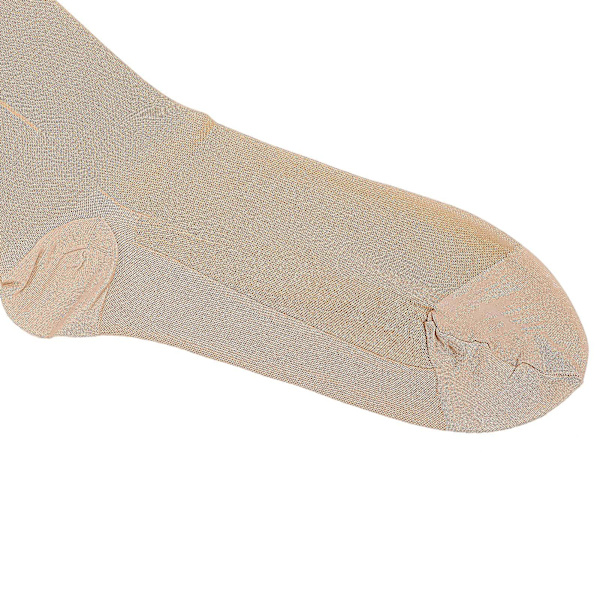 2024 Andningsbara kompressionsstrumpor elastiska över knästrumpor anti-åderbråckstrumpor (L/XL)