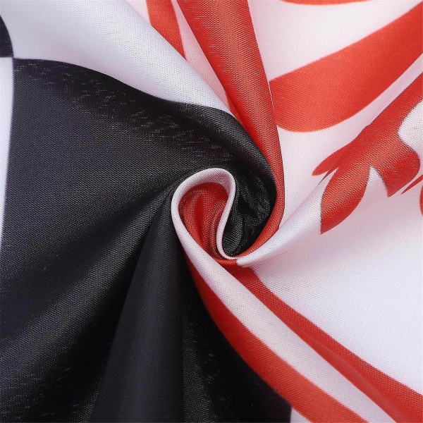 Eintracht Frankfurt Flagga Frankfurt Fotbollsklubb Digitaltryckt Flagga Fotbollsfans 3 X 5ft（B，Flerfärgad）