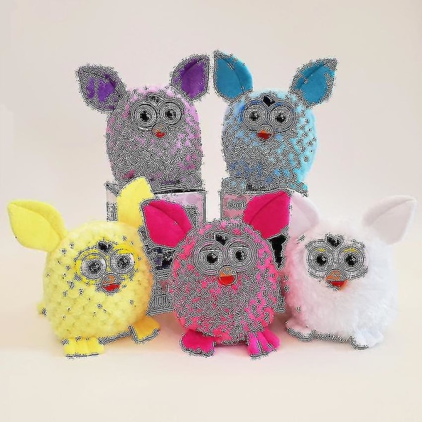 Sød elektrisk talende Furby Elf plyslegetøj elektronisk kæledyr ugle legetøj 15cm 1stk Høj kvalitet[hs]