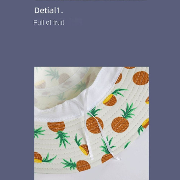 Hink i hink, herrars sommar kubanska hatt vardaglig bomullsstil hink hatt unisex mode lätt utomhus varm rolig sommar strand (mörkgrå)