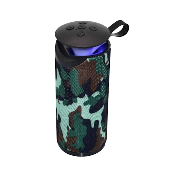 Bluetooth-högtalare, trådlös stereo dubbelparning, bärbar högtalare med HD Surround Bass-ljud för utomhus, camping, strand, sport, pool, dusch（A）