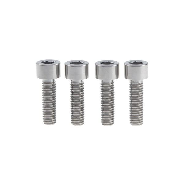M6 x 20mm Socket Allen Hex Bolt för cykelskivbromsokadapter 4-pack