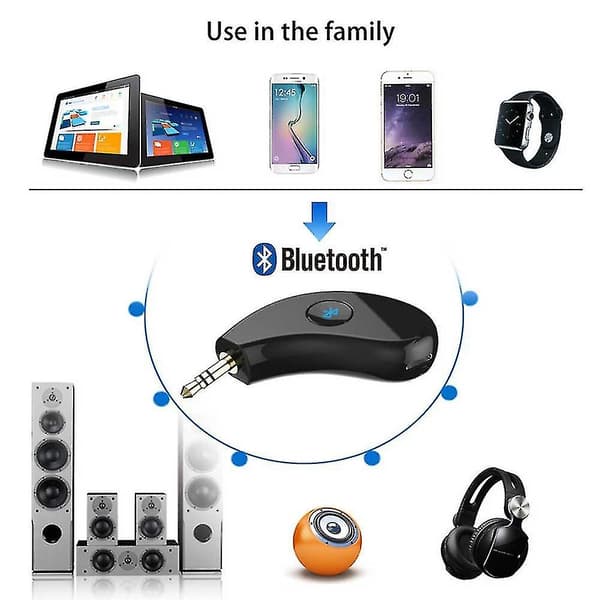 Handsfree-bilkit - Bärbar Bluetooth-mottagare