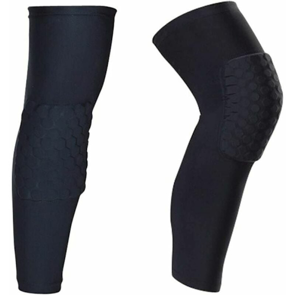 Benskydd Knäskydd Benärmar Knäskydd 2-pack halkfria sport volleyboll basket kompression XL