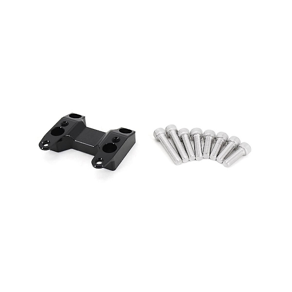 Motorcykelstyre Riser Handtag Bar Raiser Clamp Svart För Tmax 560 T-max560 Tmax560 T-max 560 20