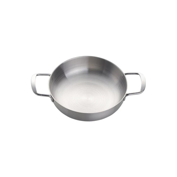 1P rostfritt stål binaural varm gryta soppa gryta mini skaldjur ramen matlagning verktyg hushållskök