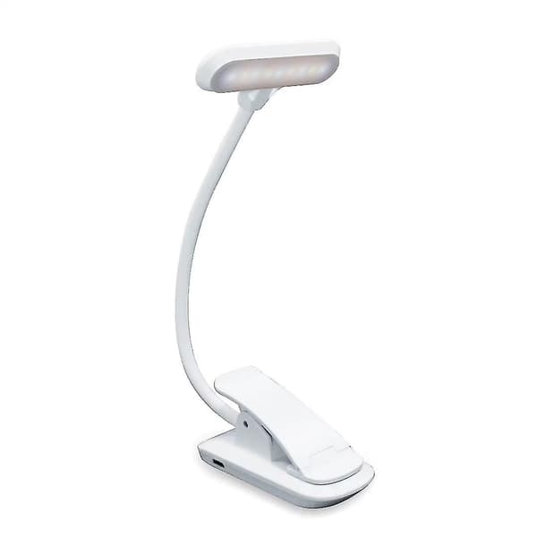 Boklampe med klemme, USB