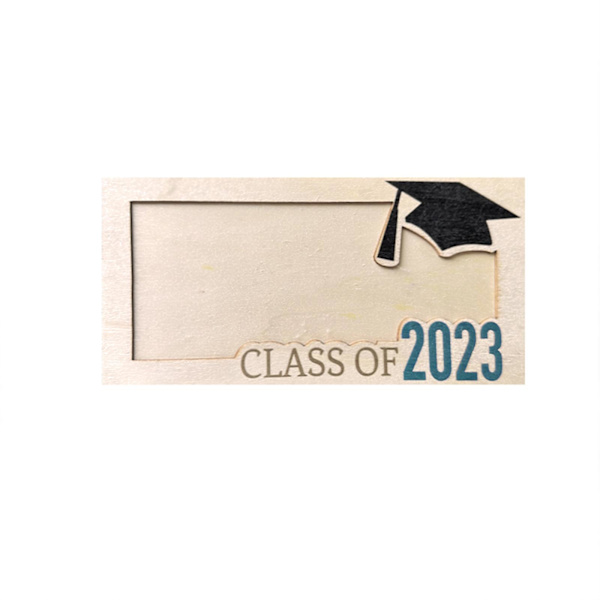 Pengeholder til graduering 2023 Kontantholderpung DIY Pengeholder til graduering (Blå)
