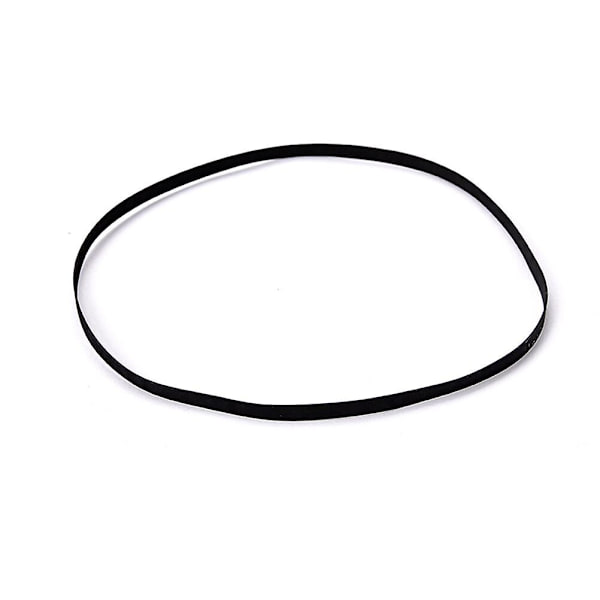 40 cm gummiplatetangrem for platespiller (størrelse 2, svart)