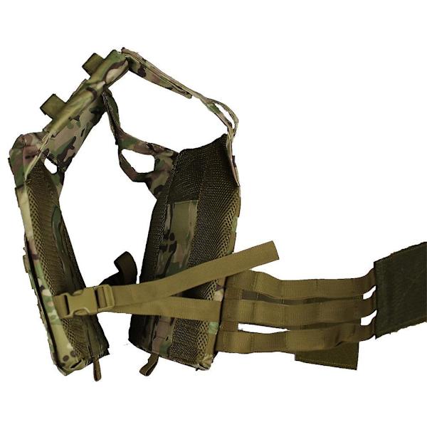 Taktisk väst för utomhusbruk för vandring och sportklättring (Khaki)