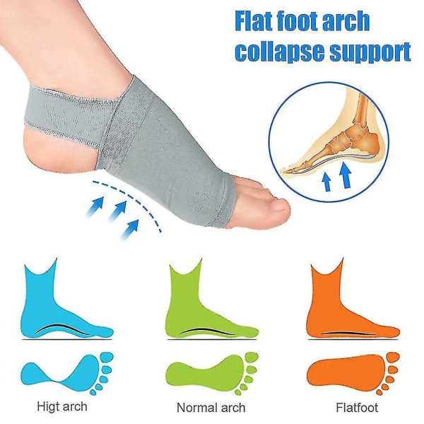 Bandage Arch Support Brace Flad Fod Arch Collapse Ortopædiske Puder Corrector_cc