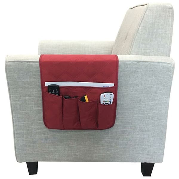 Fickförvaringsväskor Soffa Fåtölj Armstöd Caddy Multifickor Organizer Hållare Påse
