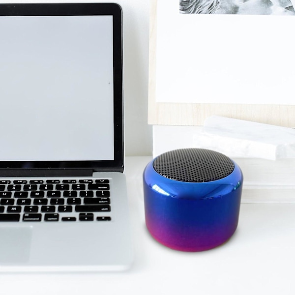 Ny A13 Färgglad Bluetooth-högtalare Trådlös Mini Kanoner Hög Volym Hemma Utomhus Bärbar Kreativ Ljud 20240148（Lila）