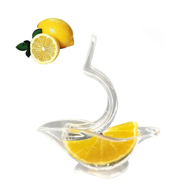 Fågelfformad klar citronpress Mini multifunktions press FAN0486（Vit）