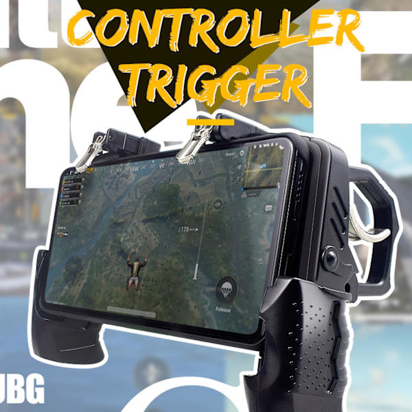 För Pubg Moible Controller Mobile Game Pad Grip Joystick Gaming Trigger Grip