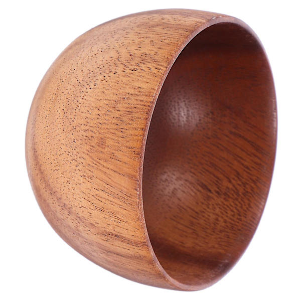 1 stk. 8X6CM praktisk træ service husholdningsbassin frugtfad salatskål (8.00X8.00X5.00CM, multi-farve)