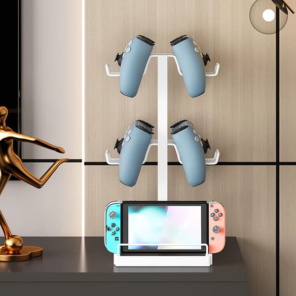 Universell spelkontrollhållare stativ Gamepad displayställ för Switch//(Svart)