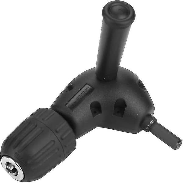 3/8\" Vinkeladapter 90 Graders Elektrisk Borrfäste 9,5 mm Rund Skaft Nyckellös