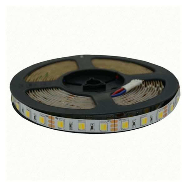 3m, 5050, 60LED, IP54 trappbelysningsremsa, rumsbelysningsremsa, flexibel belysningsremsa för inredning, dubbla färgtemperaturer
