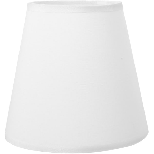 Household lampshade, daily lampshade, universal lamp protective cover, lamp (14.00X13.00X9.00CM, white)