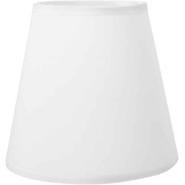 Husholdningslampeskærm, daglig lampeskærm, universal lampebeskyttelsesdæksel, lampe (14.00X13.00X9.00CM, hvid)