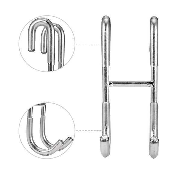 Duschdörrkrokar (2-pack), Handdukskrokar för badrum Ramlös Glasduschdörr, Duschrakelkrokar